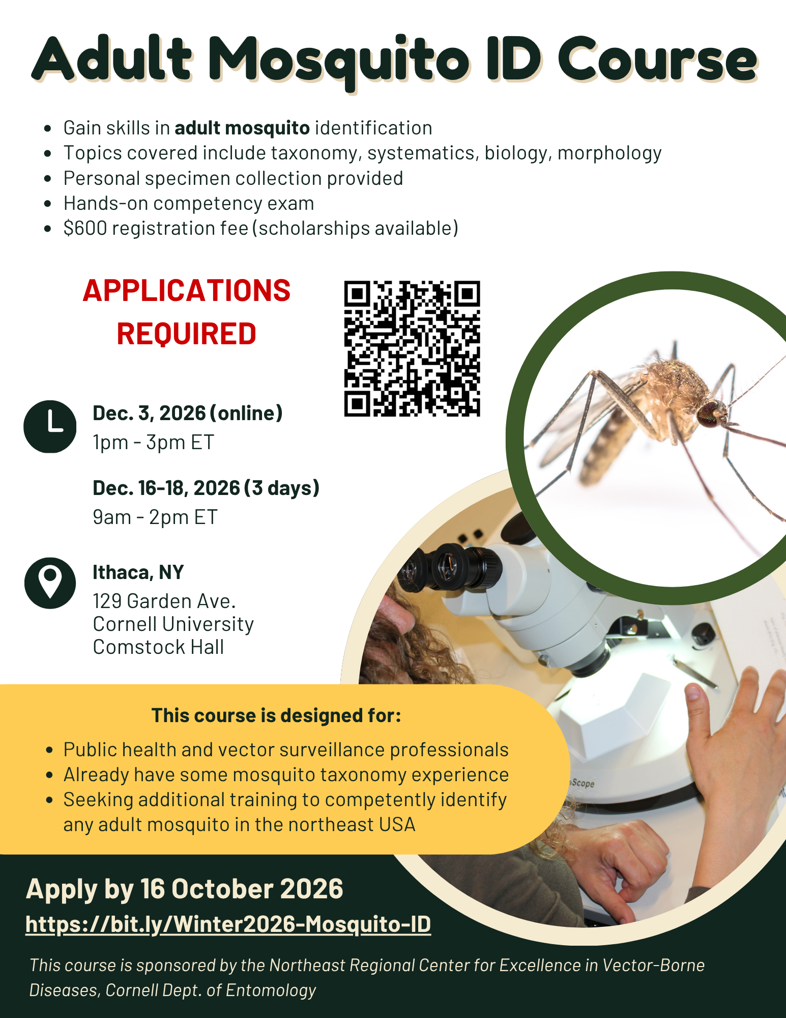flyer for course